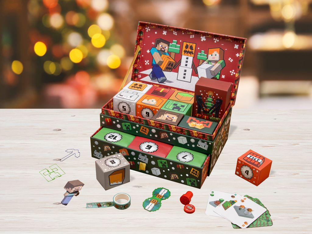 Minecraft Advent Calendar Keepsake Box