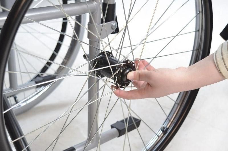 Kørestol Mobilex SEAL 273040 med bremser – sammenklappelig, 4 hjul