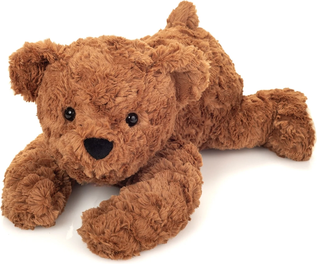 Liggende bamse brun, 40 cm, Teddy Hermann