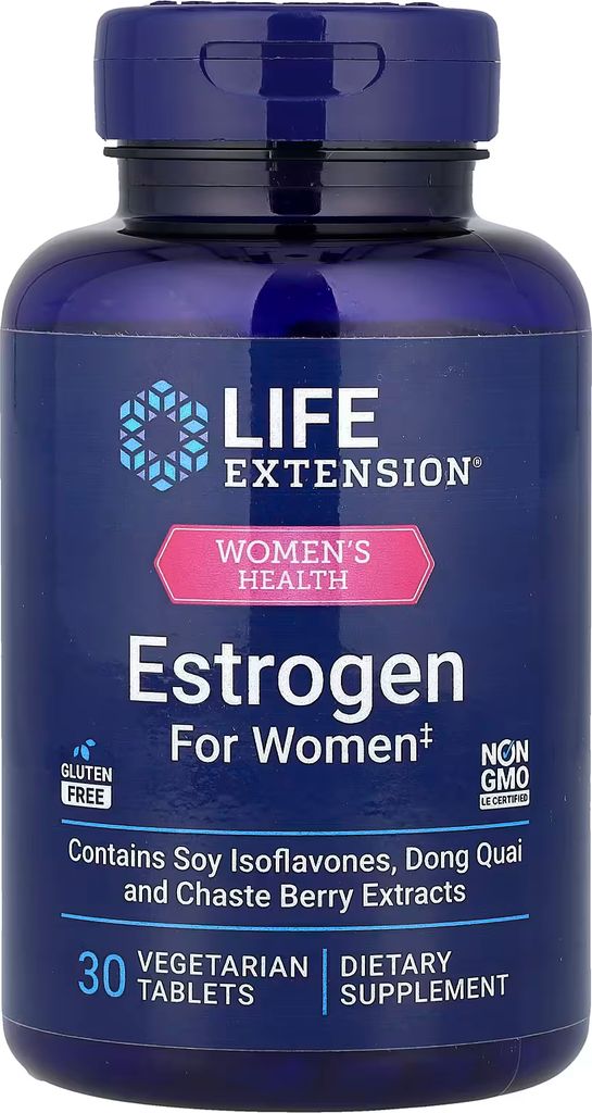 life extension - estrogen for women - 30 tabletter