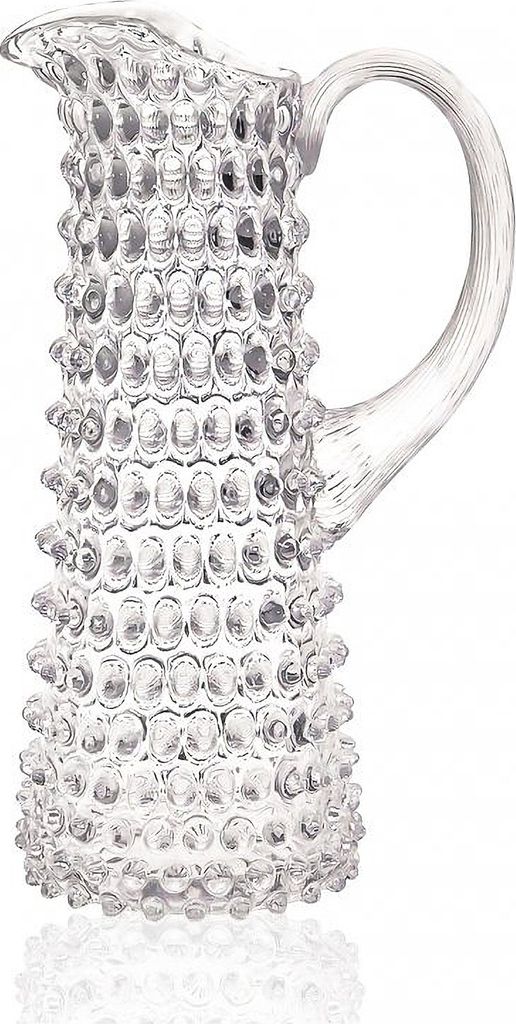 Anna von Lipa Eiffel Hobnail Jug 1L - Nude - 1 L