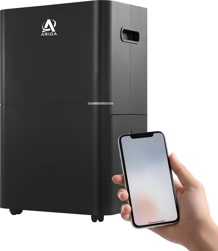 arida desert super 20l affugter med hepa-filter og wifi