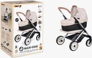 smoby maxi-cosi dukkevogn 3-i-1, beige