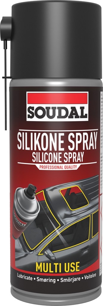 Soudal Silicone klar multispray 400ml