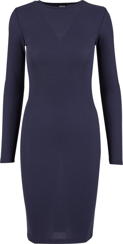Urban Classics Strikkjole  navy