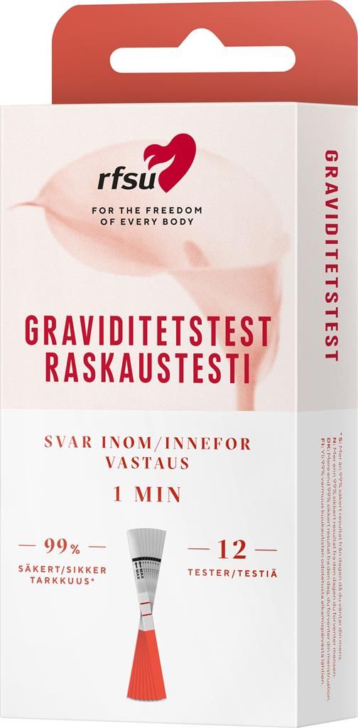 rfsu graviditetstest, 12 stk.