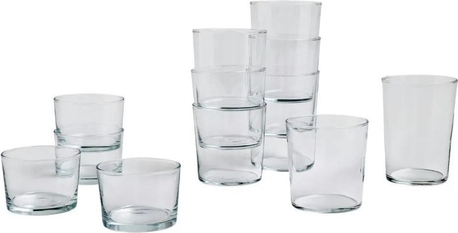 HAY Glass Vandglas (4 stk.) - Clear