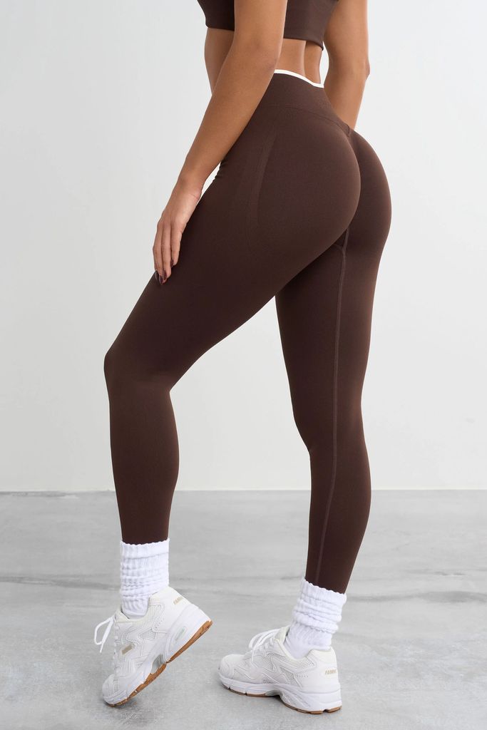 forme blanc leggings