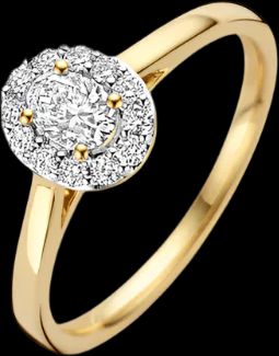 Blush Ring 0.42 ct 14 kt Guld - Plaza
