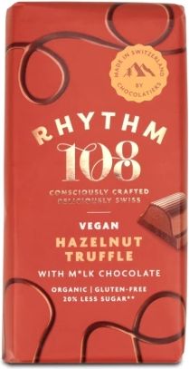 m*lk chokolade hasselnøddetrøffel øko 100g