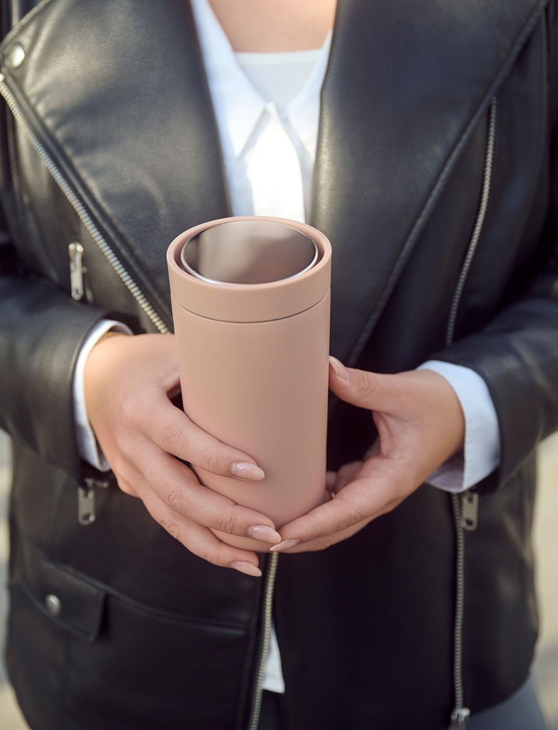 Stelton To Go Click Termokop 0.4 L. Heather - Beige - 0.4 L