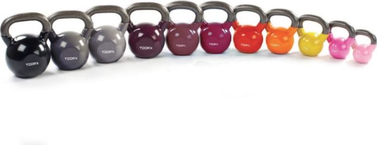 toorx vinyl kettlebells - flere vægtklasser