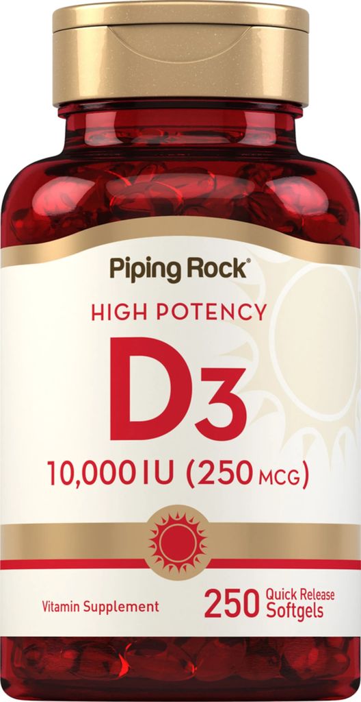 højpotent vitamin d3 1000 iu 250 softgel for hurtig frigivelse