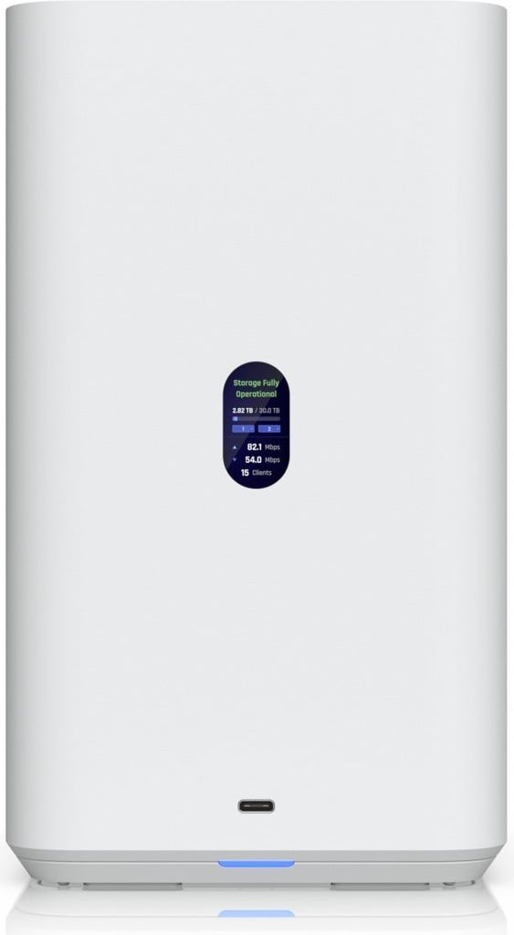 Ubiquiti UNAS 4, NAS, Desktop, Cortex-A, Cortex-A57, 4 GB, Hvid