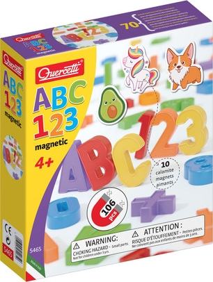 Quercetti Magnet ABC + 123