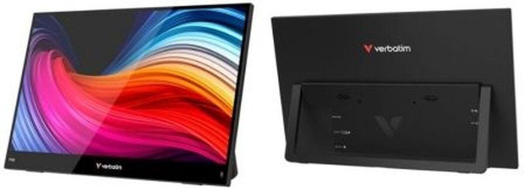 Skærm Verbatim Full HD 14" bærbar IPS med USB-C