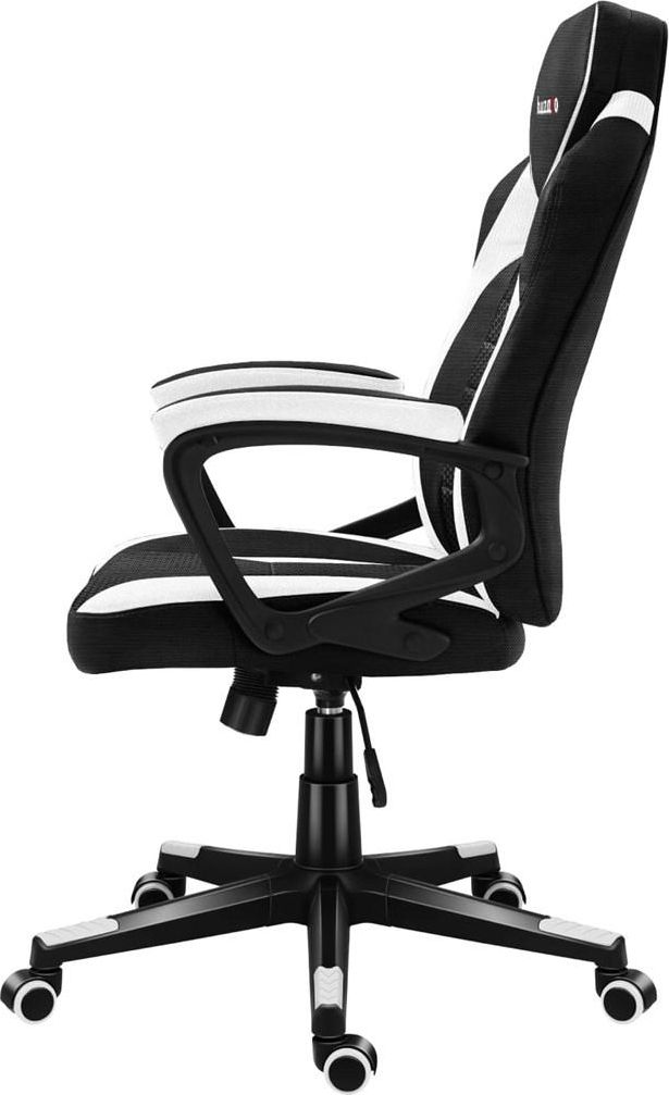 Gamerstol Huzaro Force 2.5 White Mesh - sort/hvid