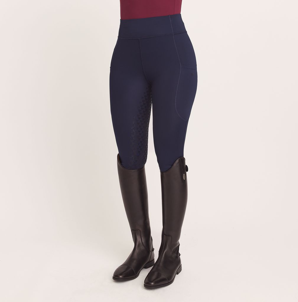 CRW Ridetights Fullgrip Gothenburg - Marine