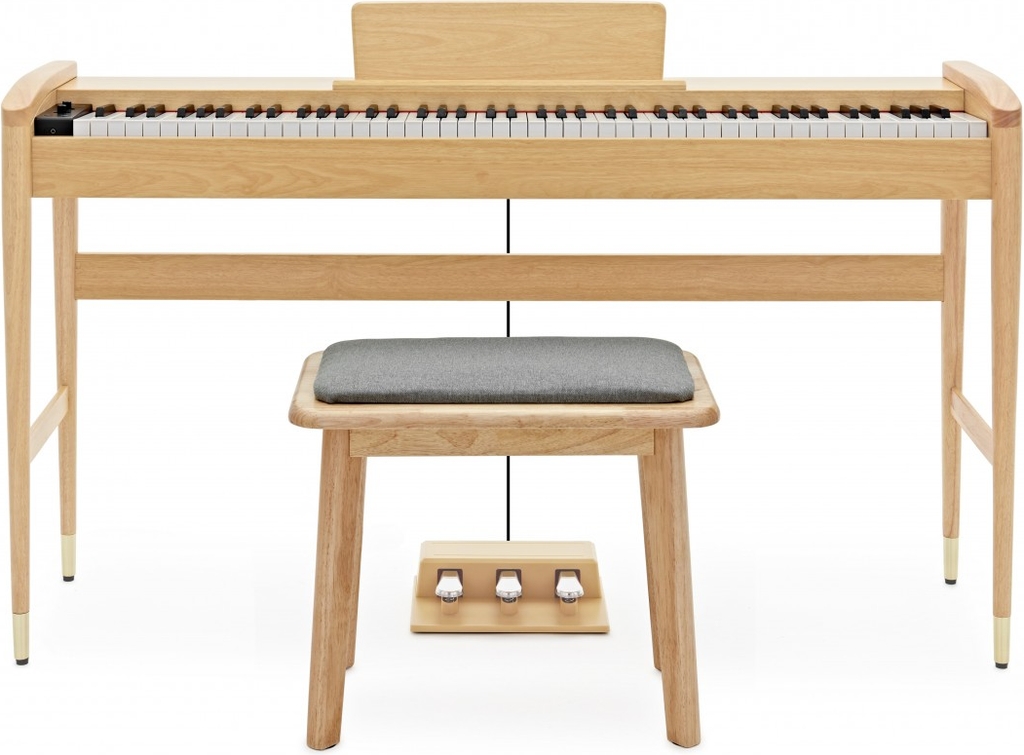 Gear4music Keynote Contemporary Digitalpiano med Bluetooth Ljus