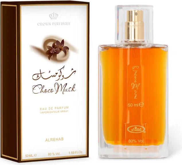 chocomusk unisex fragrance - warm chocolate & musk | sweet vanilla 50ml