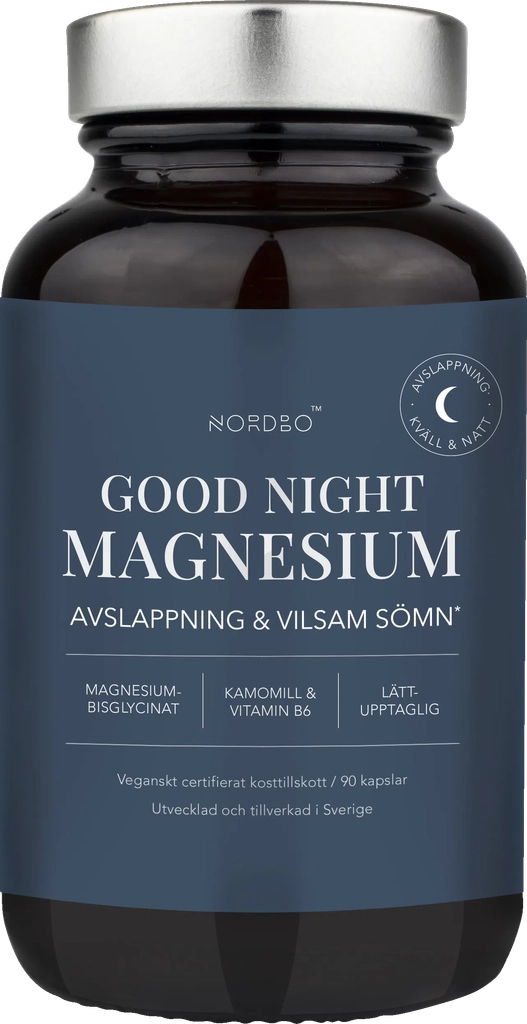 nordbo good night magnesium (90 kaps)