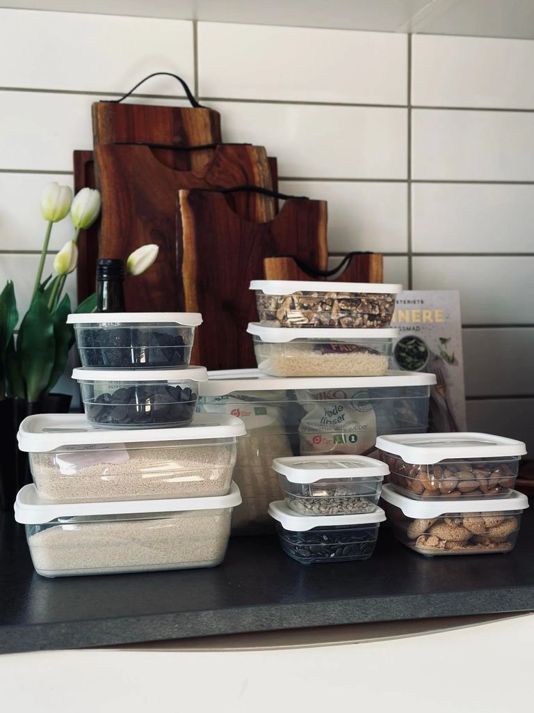 Excellent Houseware Sæt Med Madopbevaringsbeholdere 11 Dele Madkasse
