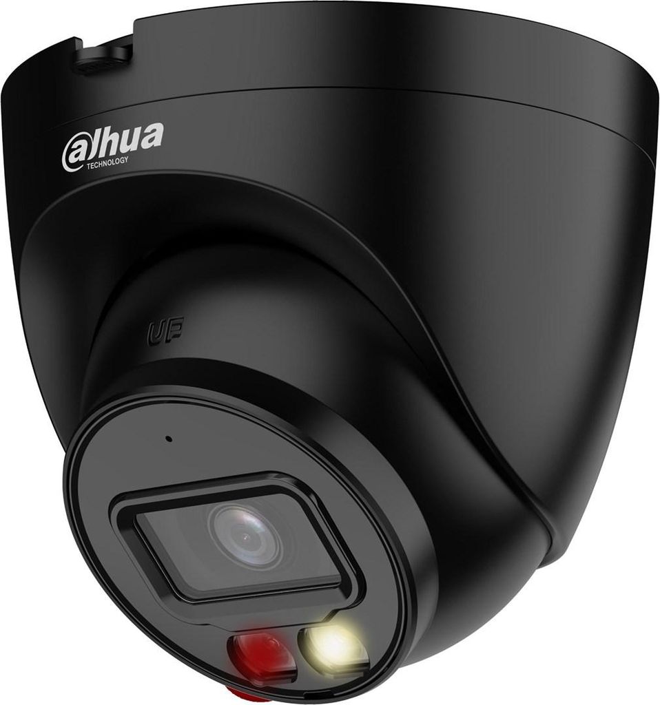 Overvågningskamera DAHUA IP – IPC-HDW1639T-A-IL-0280B-S6, sort