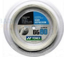 yonex bg-80 200 meter - 656 feet white