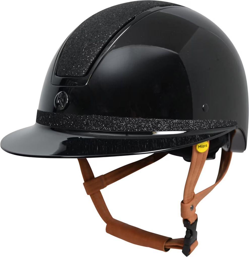Hansbo Sport Mips Vision Shiny Star Ridhjälm - Svart
