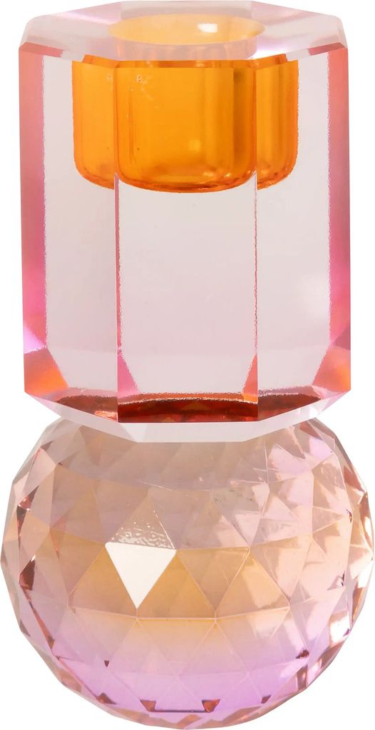 crystal candle holder - lysestager