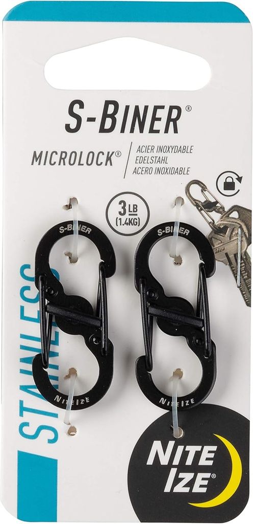 Nite Ize S-biner microlock sort