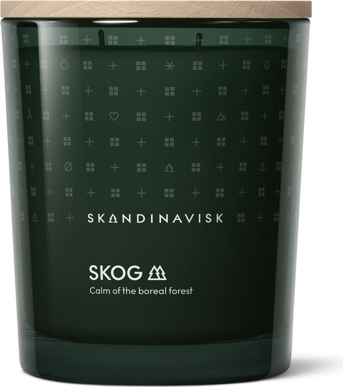 SKANDINAVISK Skog 2-Wick Scented Candle 350G |Green |350 g