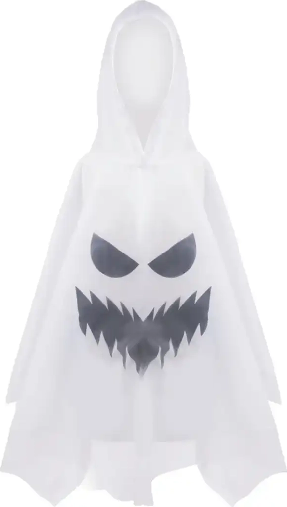 Great Pretenders Udklædningstøj Spooky Ghost Poncho
