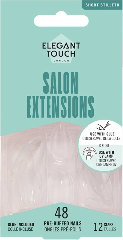 Elegant Touch Salon Extension Short Stiletto
