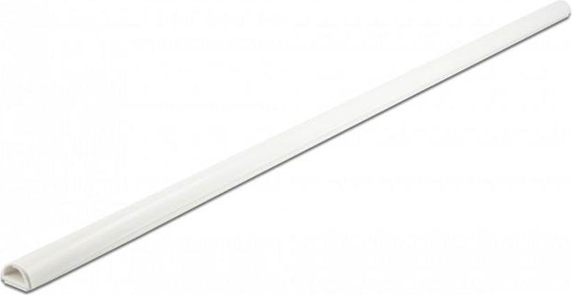 DeLOCK Cable Duct Mini self-closing self-adhesive 15 x 11 mm - length 1 m white