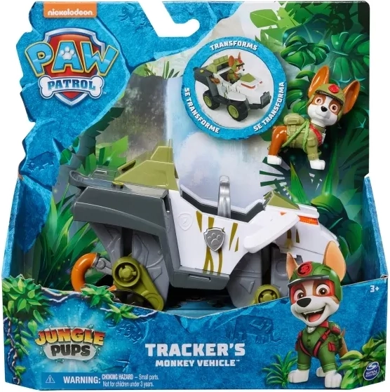 Paw Patrol Jungle Themed Vehicle - Tracker