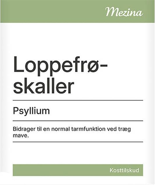 Loppefrøskaller Psyllium Pulver - 450 g - Mezina