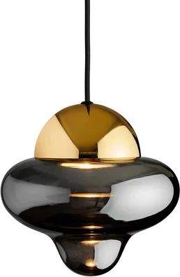 nutty pendellampe smoke/gold - design by us