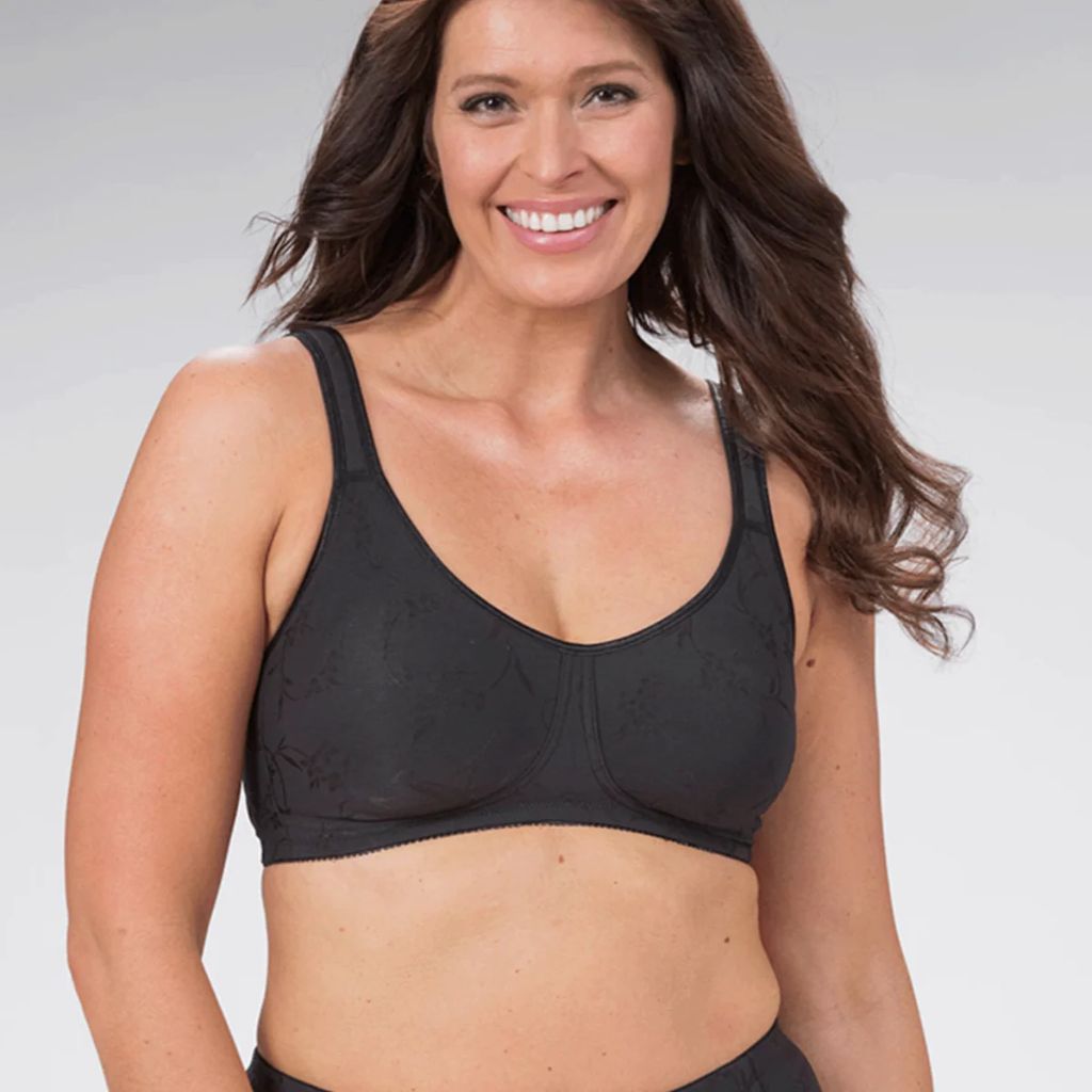 Trofé Helene Mastectomy Bra - Black