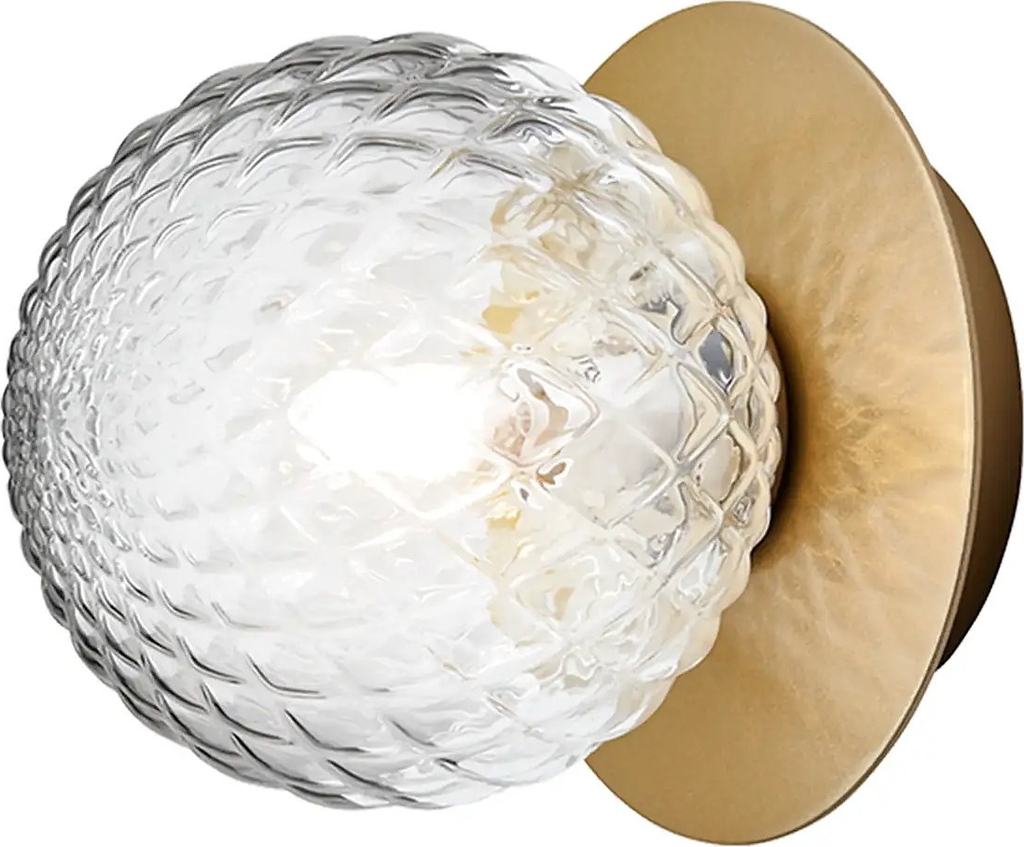 Nuura Liila 1 Small Optic Guld One Size x 14.9 Vægarmatur ∅ 14cm