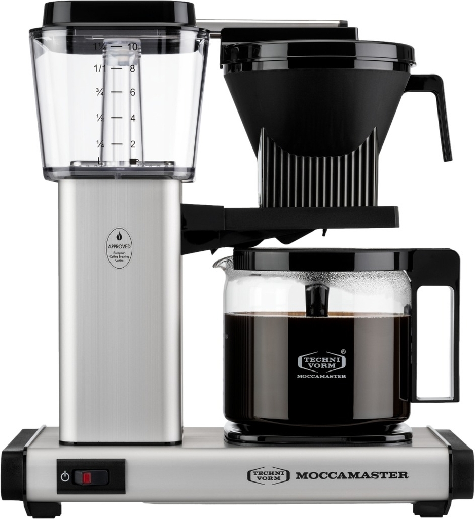 Moccamaster One Switch Matt Silver