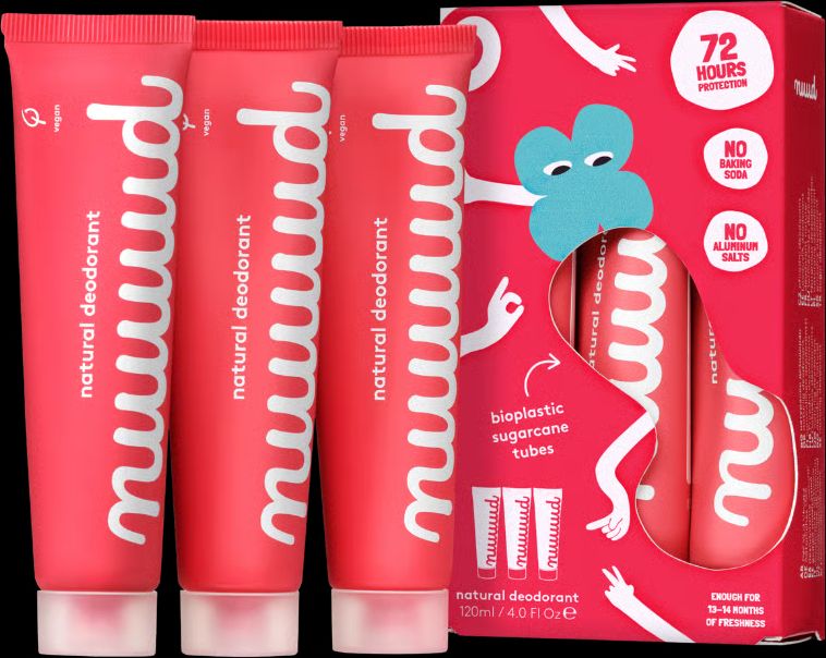 NUUD XXL Pack Cream 3x40 ml