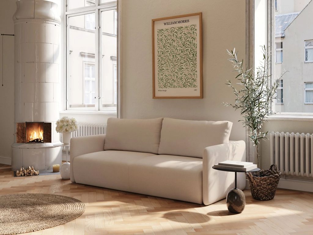 Cora | 140x200 | Bouclé Beige | 539