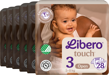 touch 3 åben ble - 6 x 28 stk.