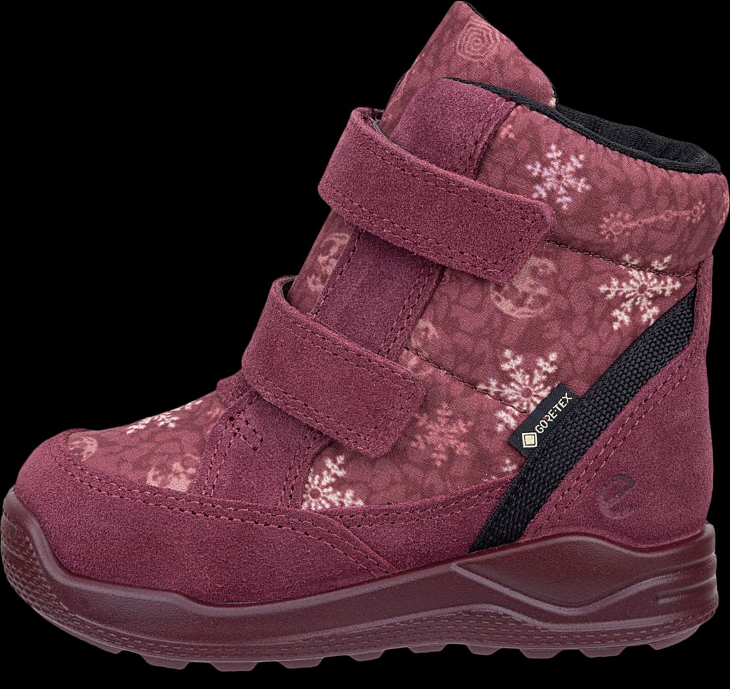 ecco® urban mini mellemhøj gore-tex støvle i ruskind til børn