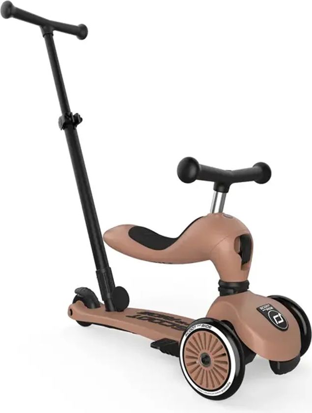 scoot and ride highwaykick 1 push & go, mocha