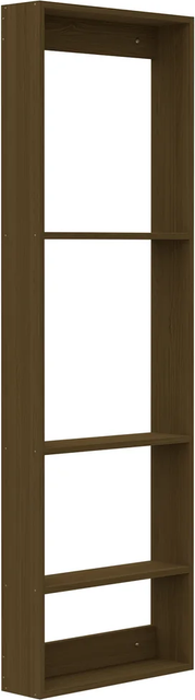 We Do Wood Foursquare Reol Røget Eg Væghylde 32cm