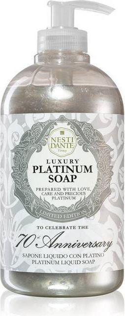 Nesti Dante Firenze Pleje Luxury Luxury Platinum Liquid Soap 500 500ml