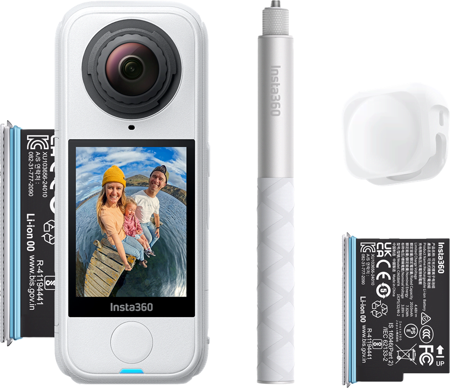 Insta360 X4 Air Starter Bundle - Arctic White