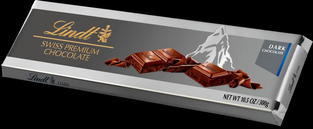 Lindt Silver Bar Dark 300g